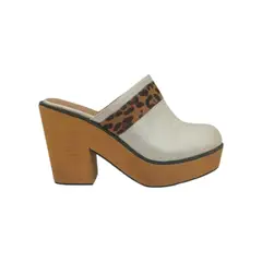HERIEL - Zapato Blanco Plataforma Mujer