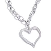 Collar Corazón chapado en oro 14k