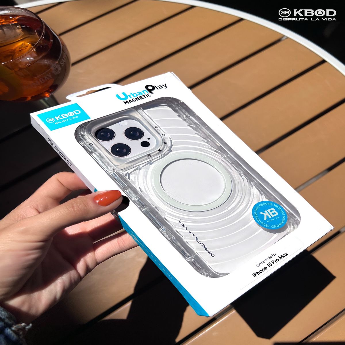 KBOD - Carcasa Kbod Urban Play Case Magnetic Para iPhone 11 Negro