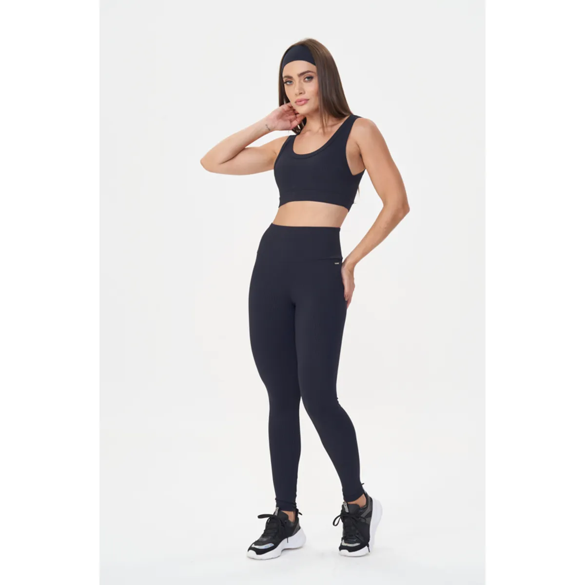 LETSGYM - CONJUNTO DEPORTIVO COMFORT RIB + CINTILLO LETSGYM