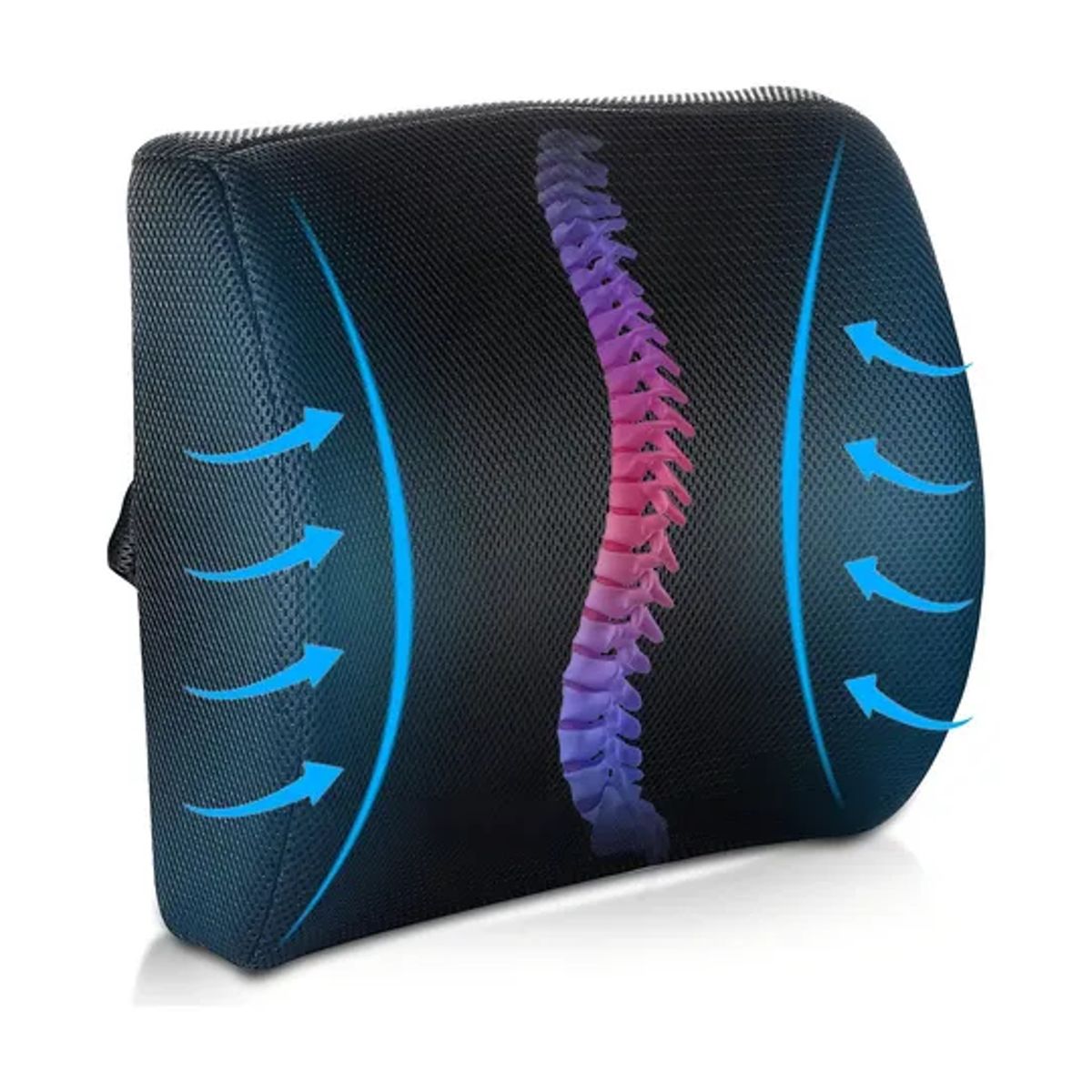 GENERICO - Almohada Lumbar Curva Para la Espalda