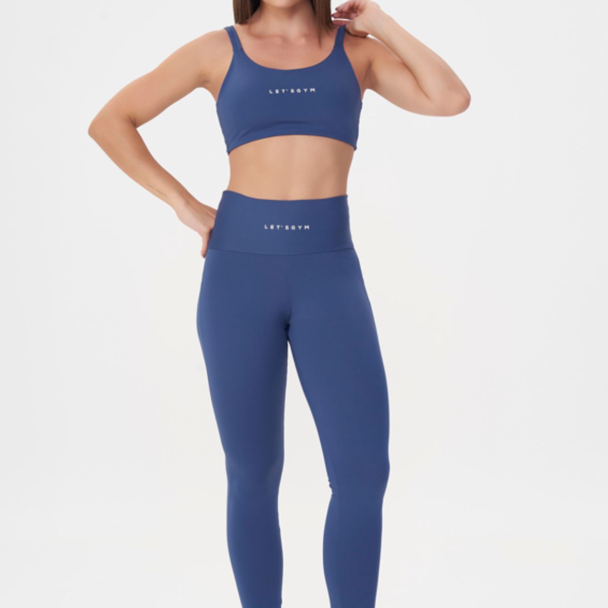 LETSGYM - CONJUNTO DEPORTIVO BASIC COLORS  + CINTILLO LETSGYM