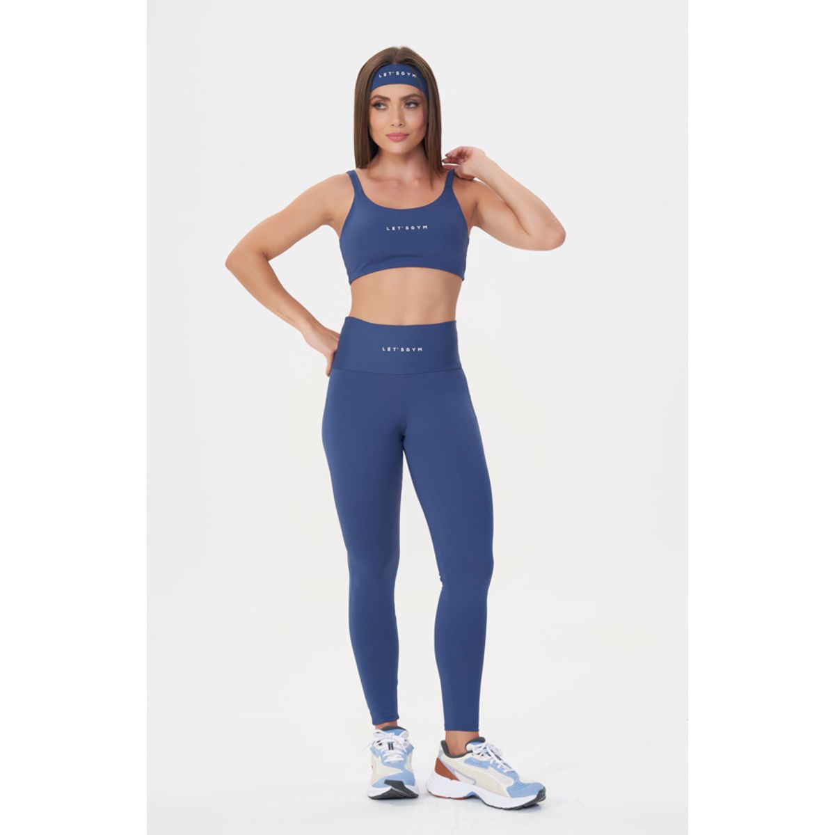 LETSGYM - CONJUNTO DEPORTIVO BASIC COLORS  + CINTILLO LETSGYM