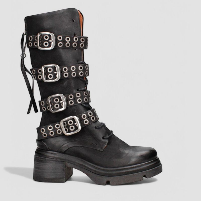 AS 98 - BOTA MUJER BRAGA NEGRO AS98