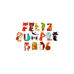 GENERICO - Guirnalda Feliz Cumpleaños Animales 4 Metros