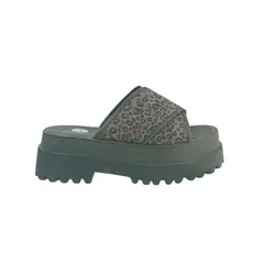 HERIEL - Sandalia Negra Print Plataforma Mujer