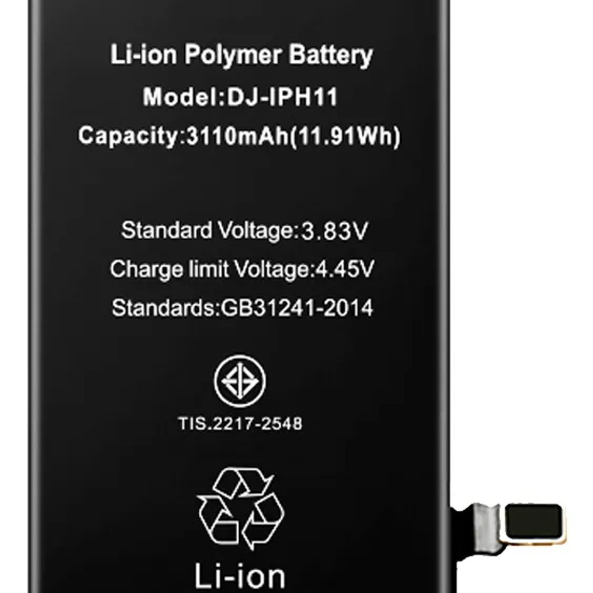 GENERICO - Batería para Iphone 11 Marca Deji