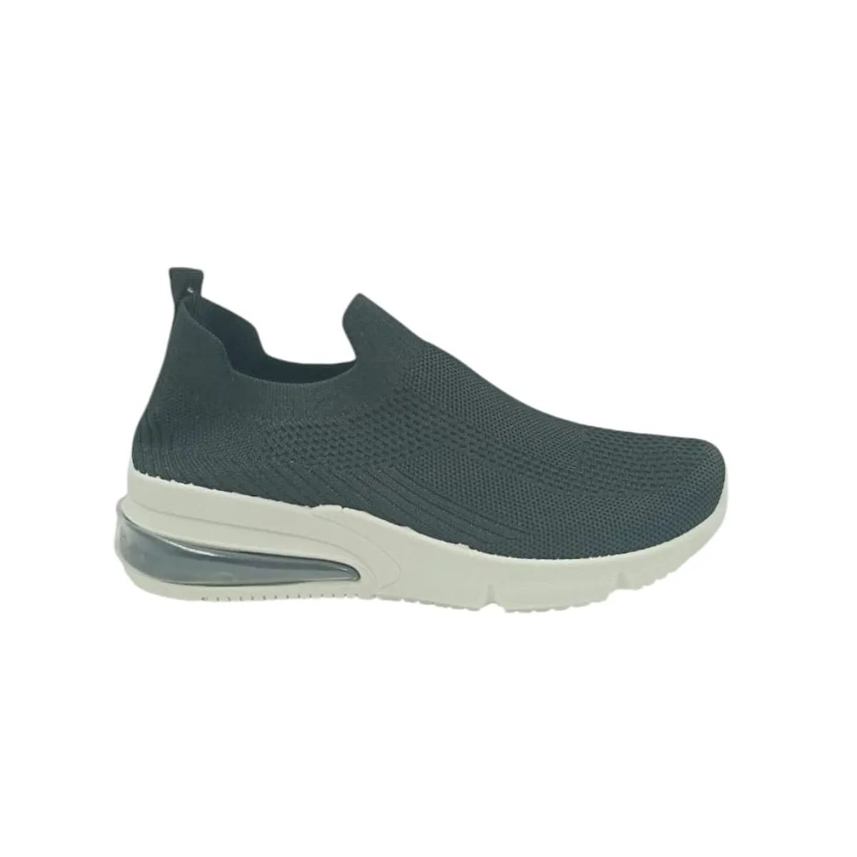 HERIEL - Zapatilla Negra Textil Mujer