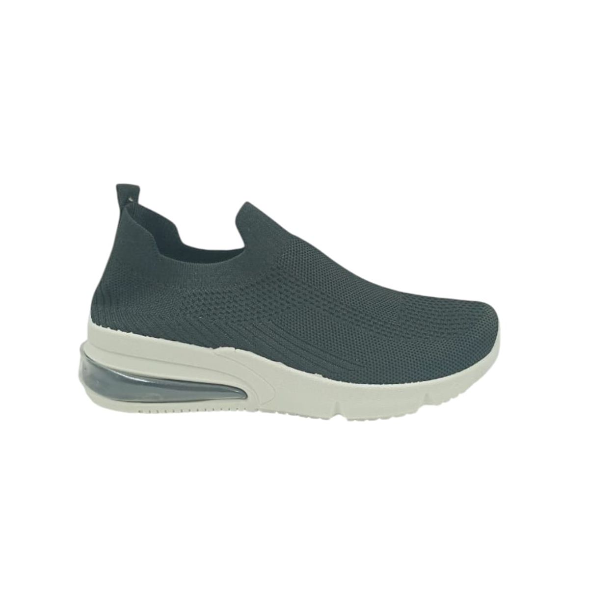 HERIEL - Zapatilla Negra Textil Mujer