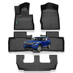 GENERICO - PISOS CALCE PERFECTO PROSPEEDY FORD EXPLORER 2020+ 4PIEZAS