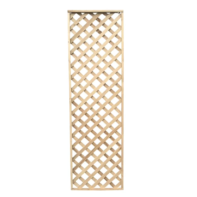 GENERICO - trillage trilach reja de madera cepillada de 2 mts por 60 cm