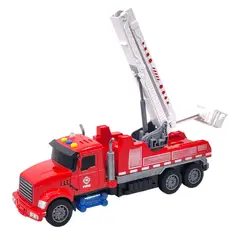 GENERICO - Juguete Camión Bomberos Grúa Efectos luces y Sonidos 55658