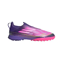 ADIDAS - Zapatos de Fútbol F50 League Sin Cordones Césped Artificial Niños
