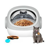 Comedero Automático RFID Antirobo Comida Gatos