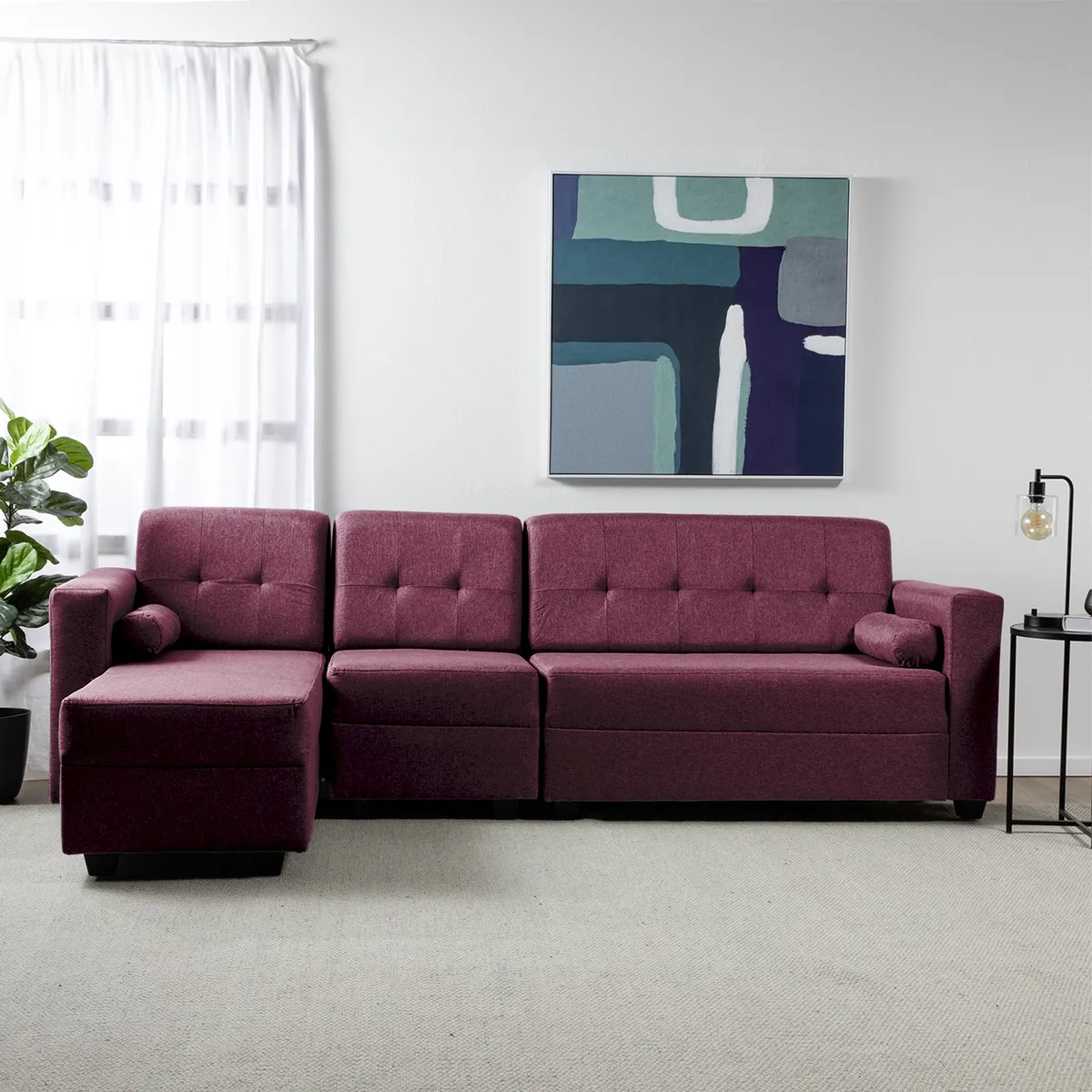 COLBOX - Seccional Boxter Xl Tela - Izquierdo