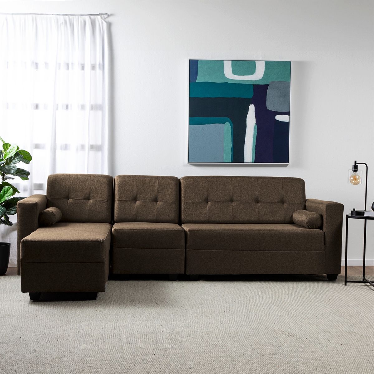 COLBOX - Seccional Boxter Xl Tela - Izquierdo