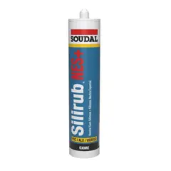 SOUDAL - Silicona Neutra Silirub Nes+ Marrón 300 Ml.
