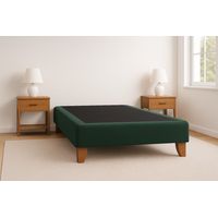 Base Cama 1.5 Plazas 105x190 Verde Botella