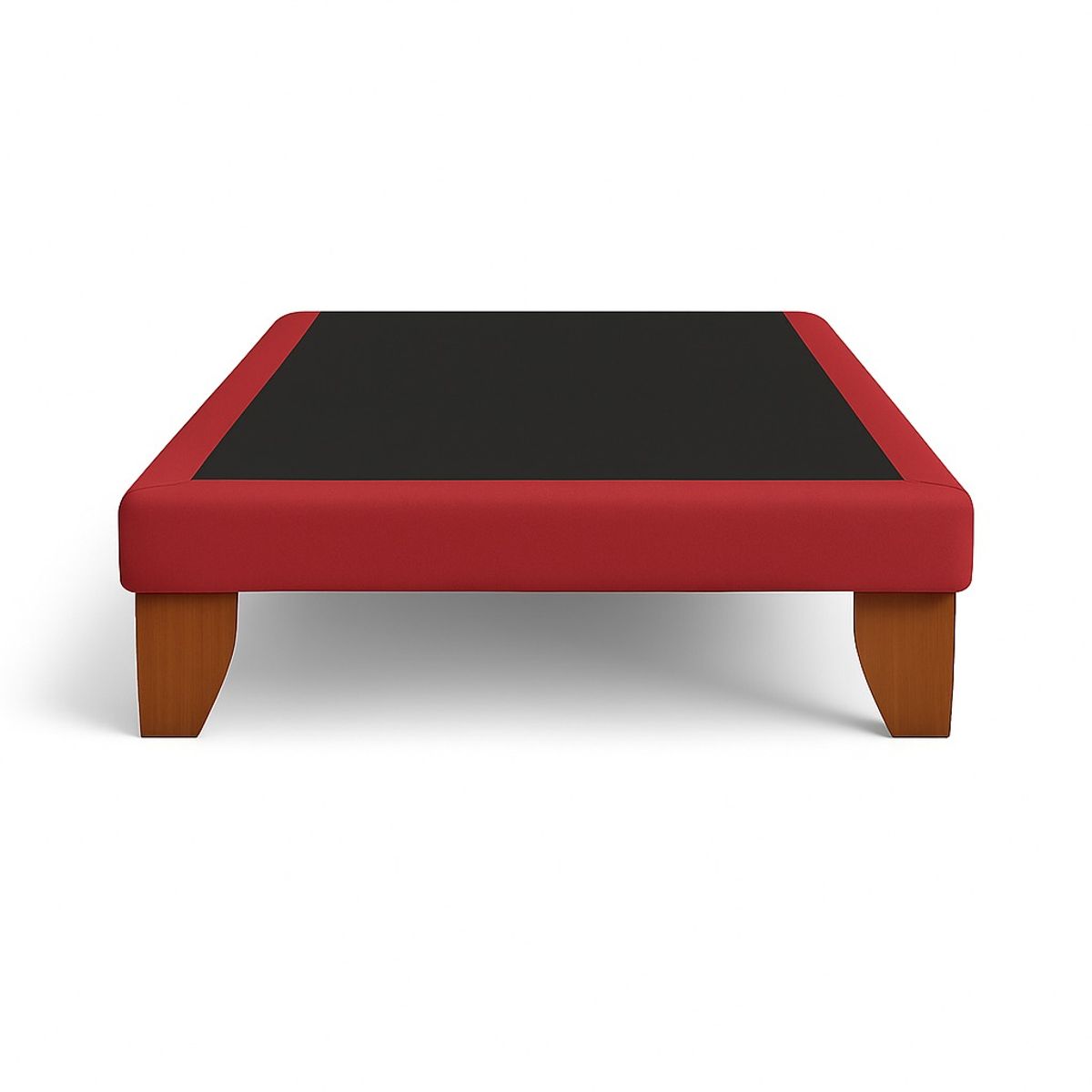 Base Cama 1.5 Plazas 105x190 Rojo, marca GENERICO - Foto 2