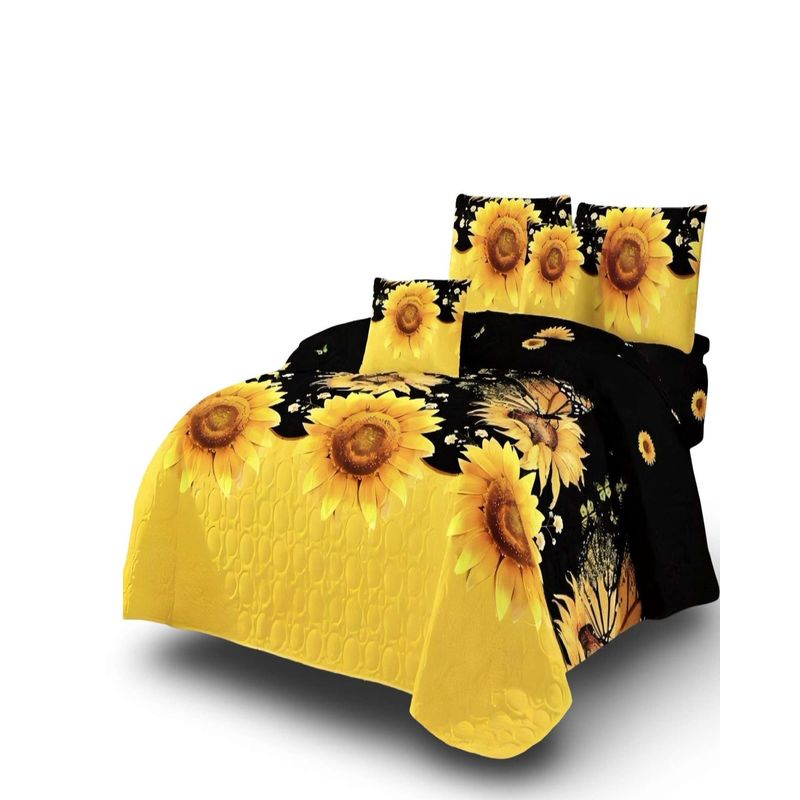 GENERICO - Cubrecama Colcha Quilt de Verano 2 Plaza