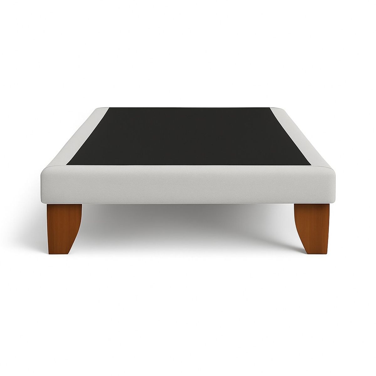 GENERICO - Base Cama 1.5 Plazas 105x190 Gris Claro