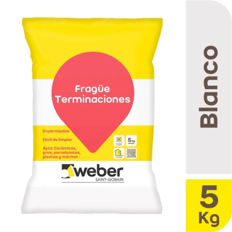 WEBER - Fragüe blanco 5 kg
