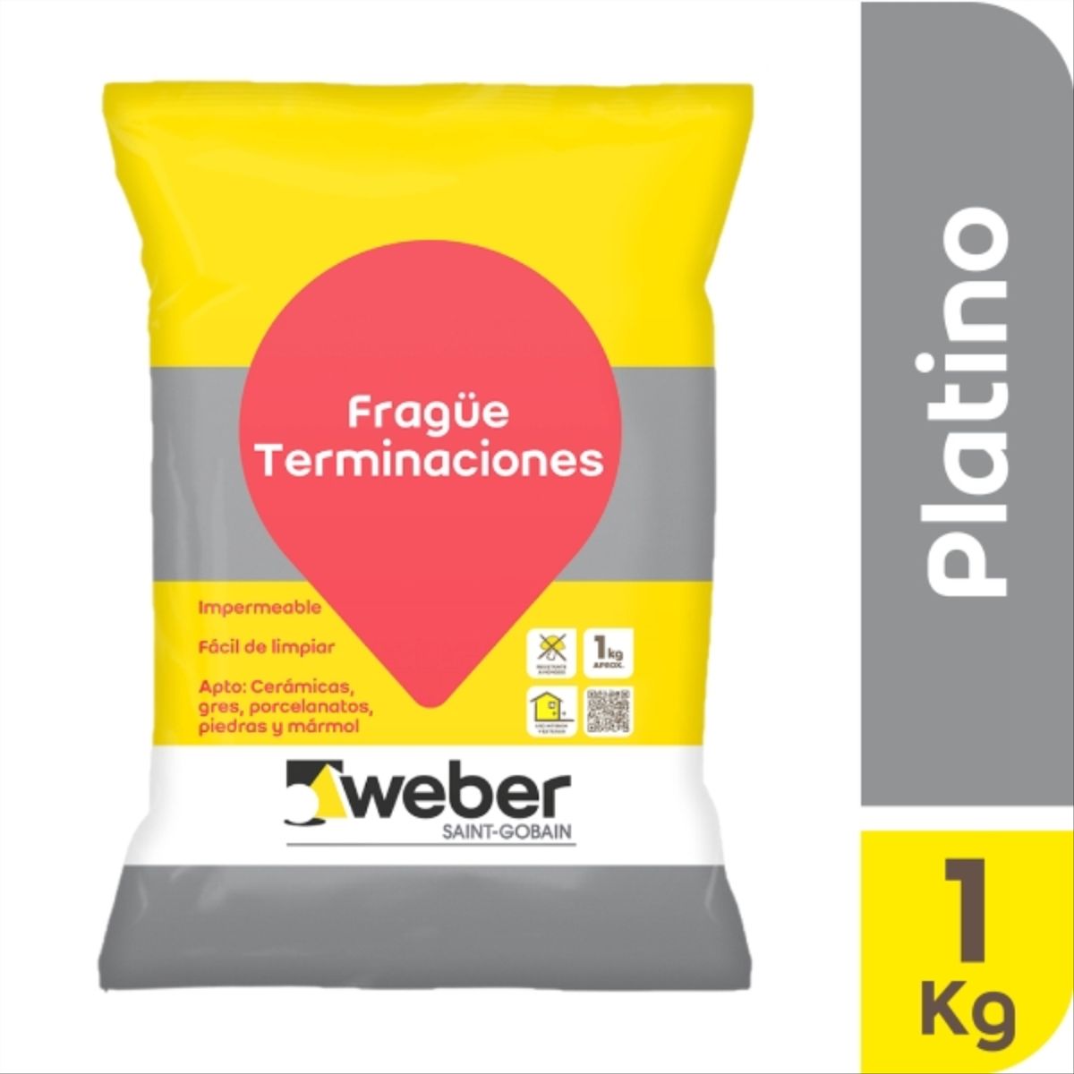 WEBER - Fragüe platino 1 kg