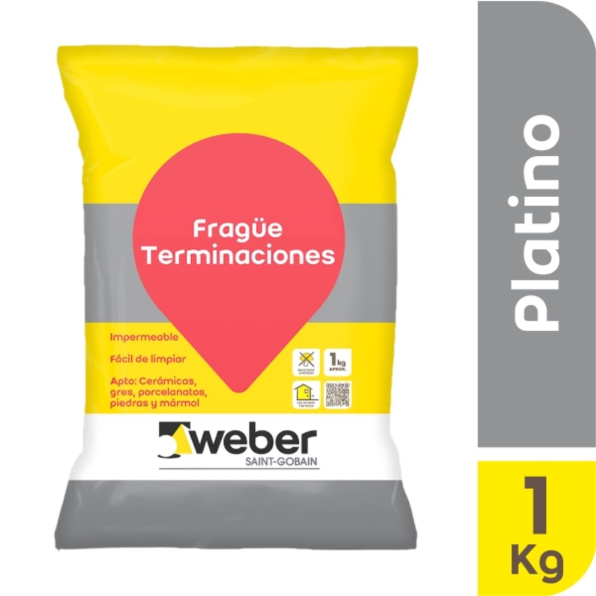 WEBER - Fragüe platino 1 kg