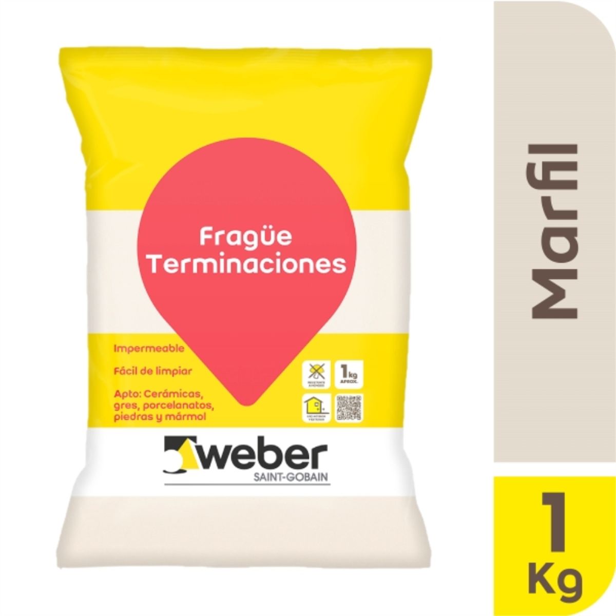 WEBER - Fragüe marfil 1 kg