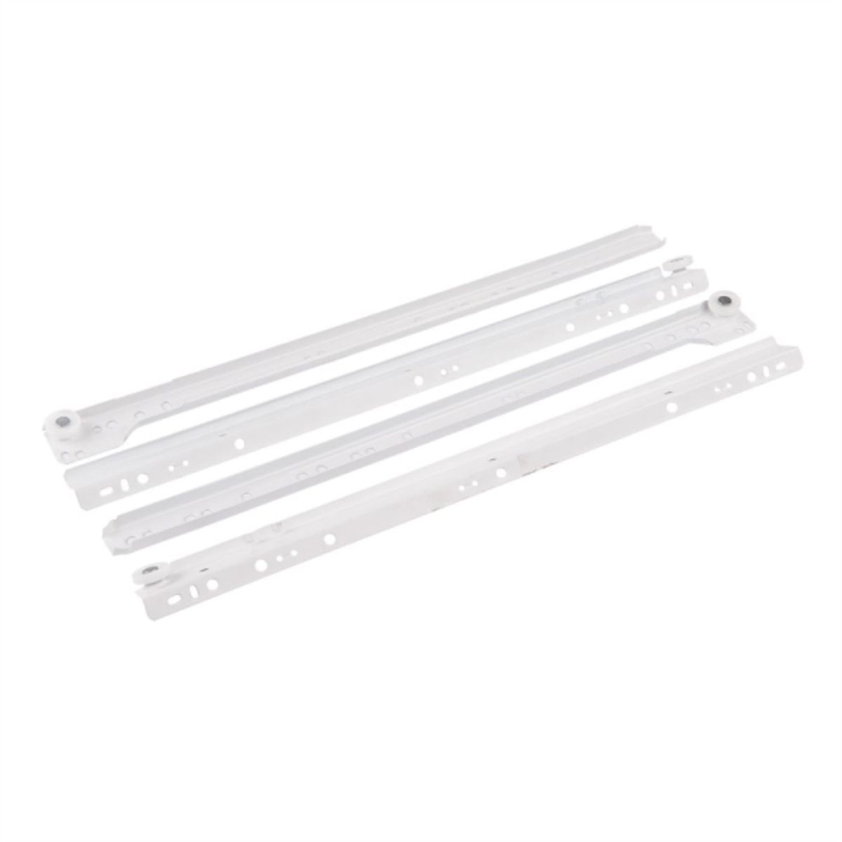 DUCASSE - Corredera cajón SBP blanca 300 mm