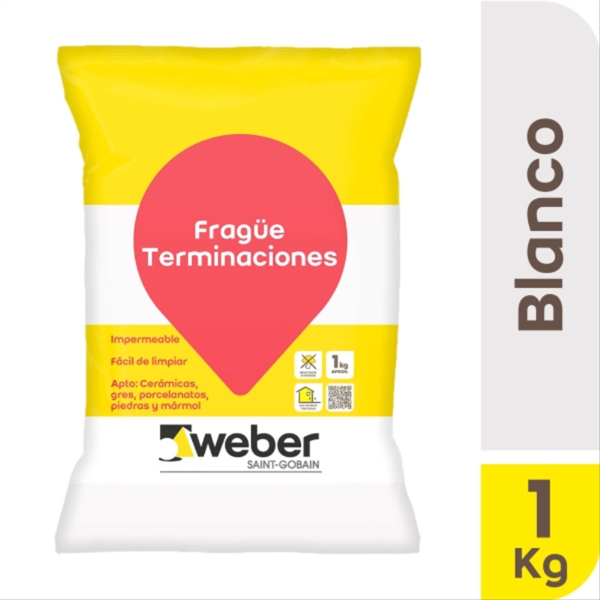 WEBER - Fragüe blanco 1 kg