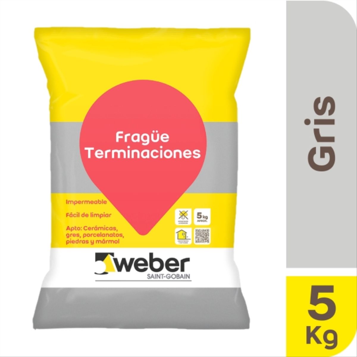 WEBER - Fragüe gris 5 kg