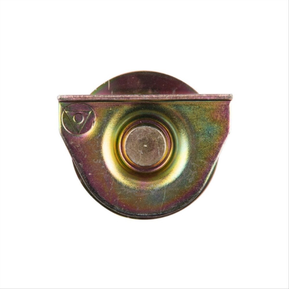 DUCASSE - Rueda al piso para porton 50mm 75kg con placa lateral