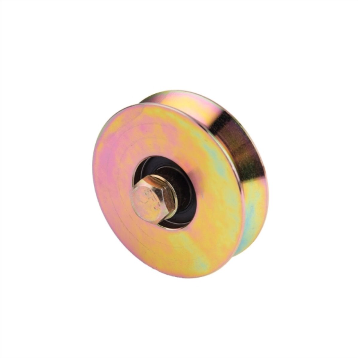 DUCASSE - Rueda al piso para porton premium 50mm 75kg con perno de fijacion