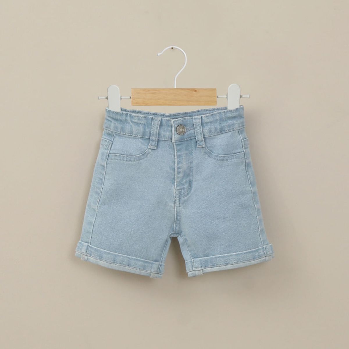 OPALINE - Short de jeans de niño