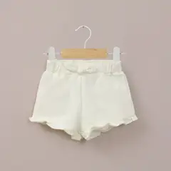 OPALINE - Short amarillo de bebé niña