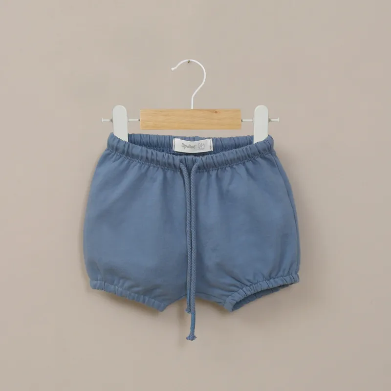 OPALINE - Short azul de bebé niño