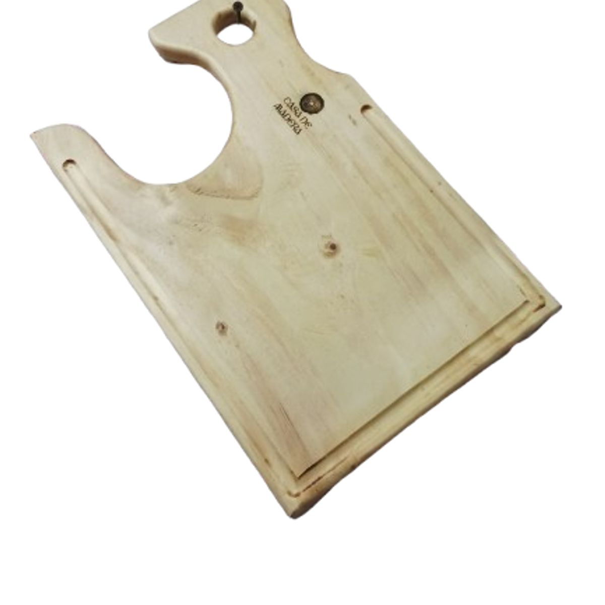 GENERICO - Tabla de Picar Madera de Pino para asado