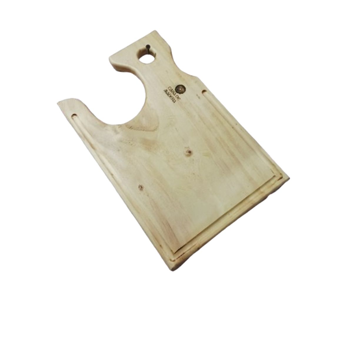 GENERICO - Tabla de Picar Madera de Pino para asado