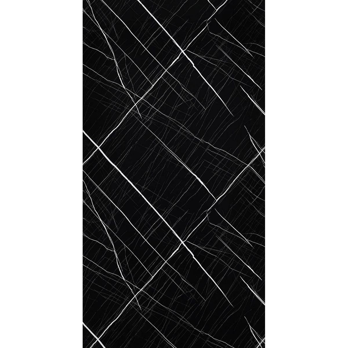 DOER - Plancha PVC estilo mármol, Black Line para pared 122 x 244cm PVC007