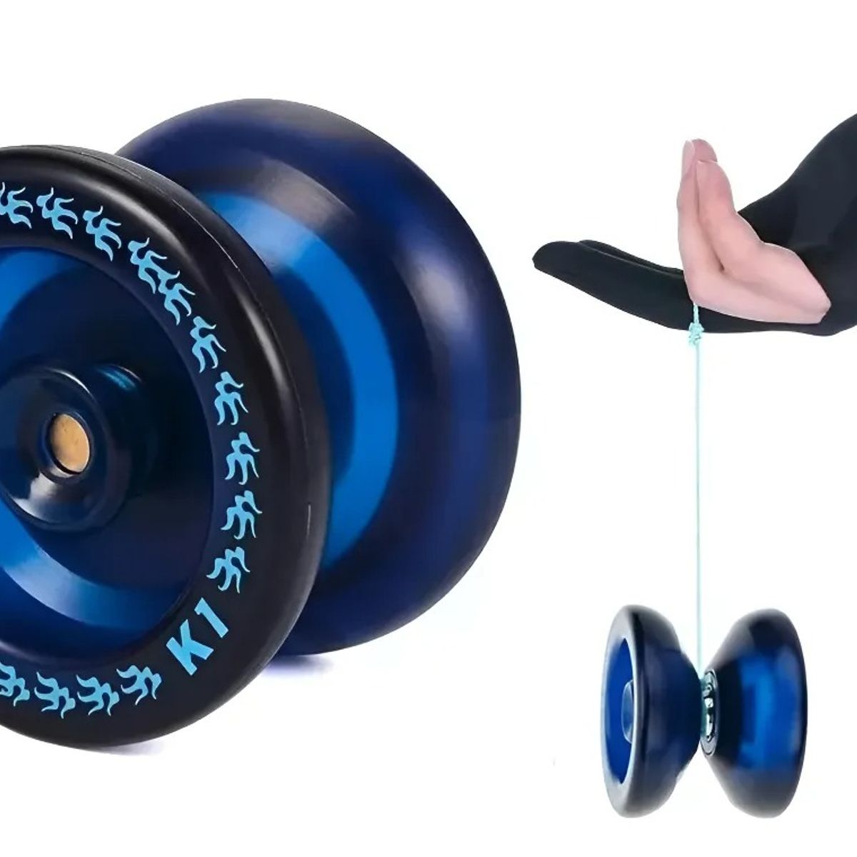 GENERICO - Yoyo Profesional Magic K1 Spinner Abs 8 Bola Kk Rodamiento