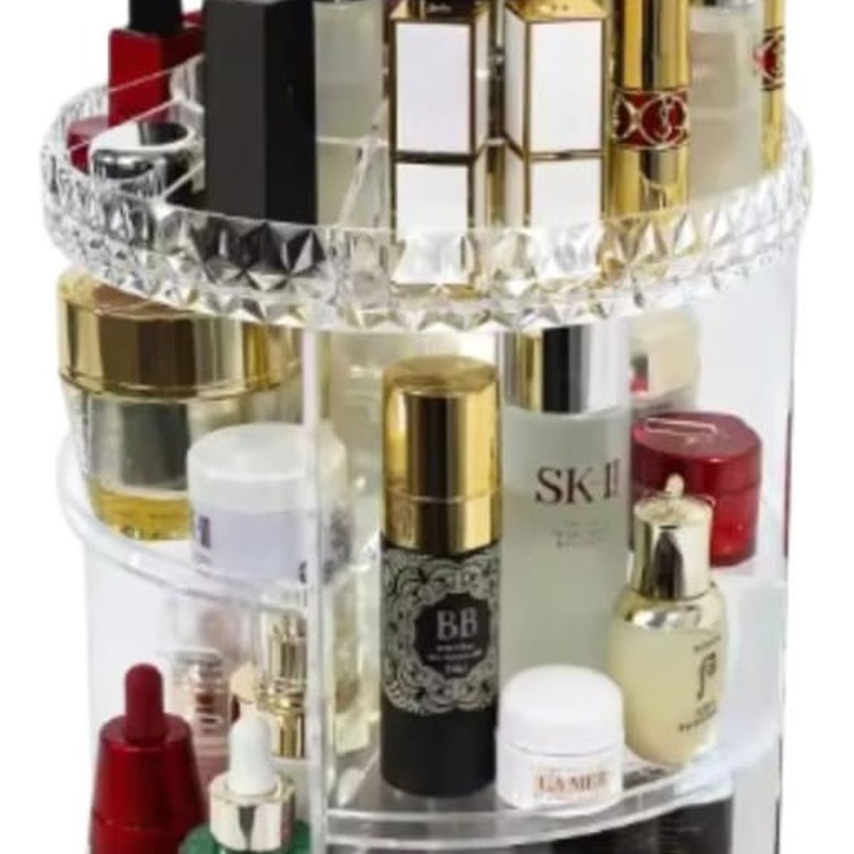 GENERICO - Organizador De Maquillaje Giratorio 360o Caja De Acrilico