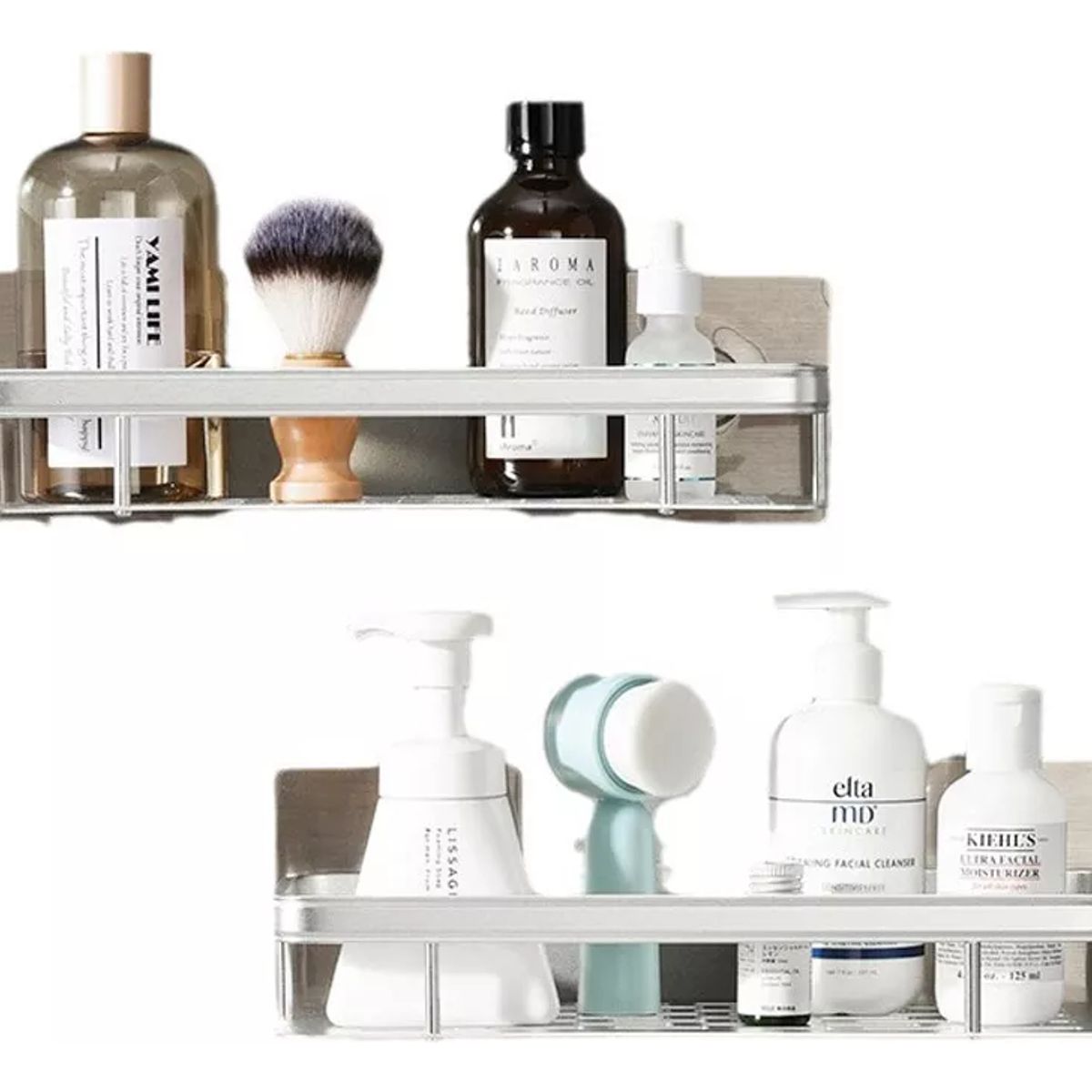 GENERICO - Organizador De Ducha Set 2 Repisa Baño Adhesivo