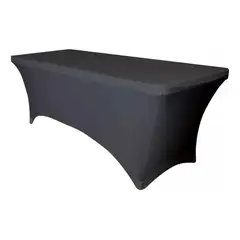 GENERICO - Mantel Forro En Spandex Para Mesa Plegable 1.80 Mts