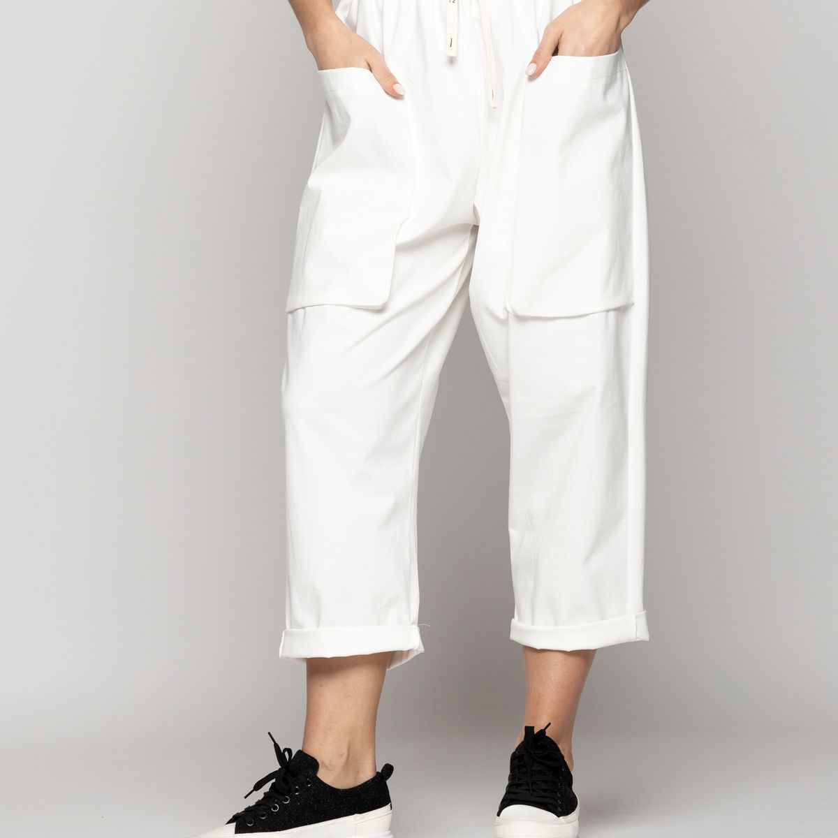 LINEATRE - Pantalón Mujer Carolina Conjunto Deportivo Blanco Lineatre