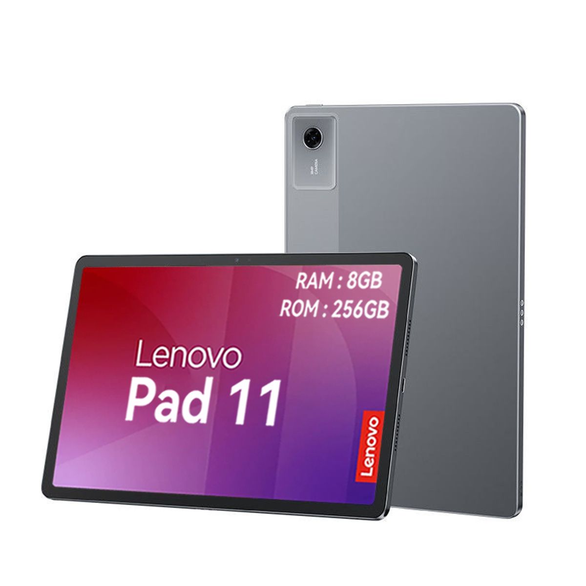 LENOVO - Tablet Lenovo Pad 11 2025 8+256GB WiFi 11” Gris