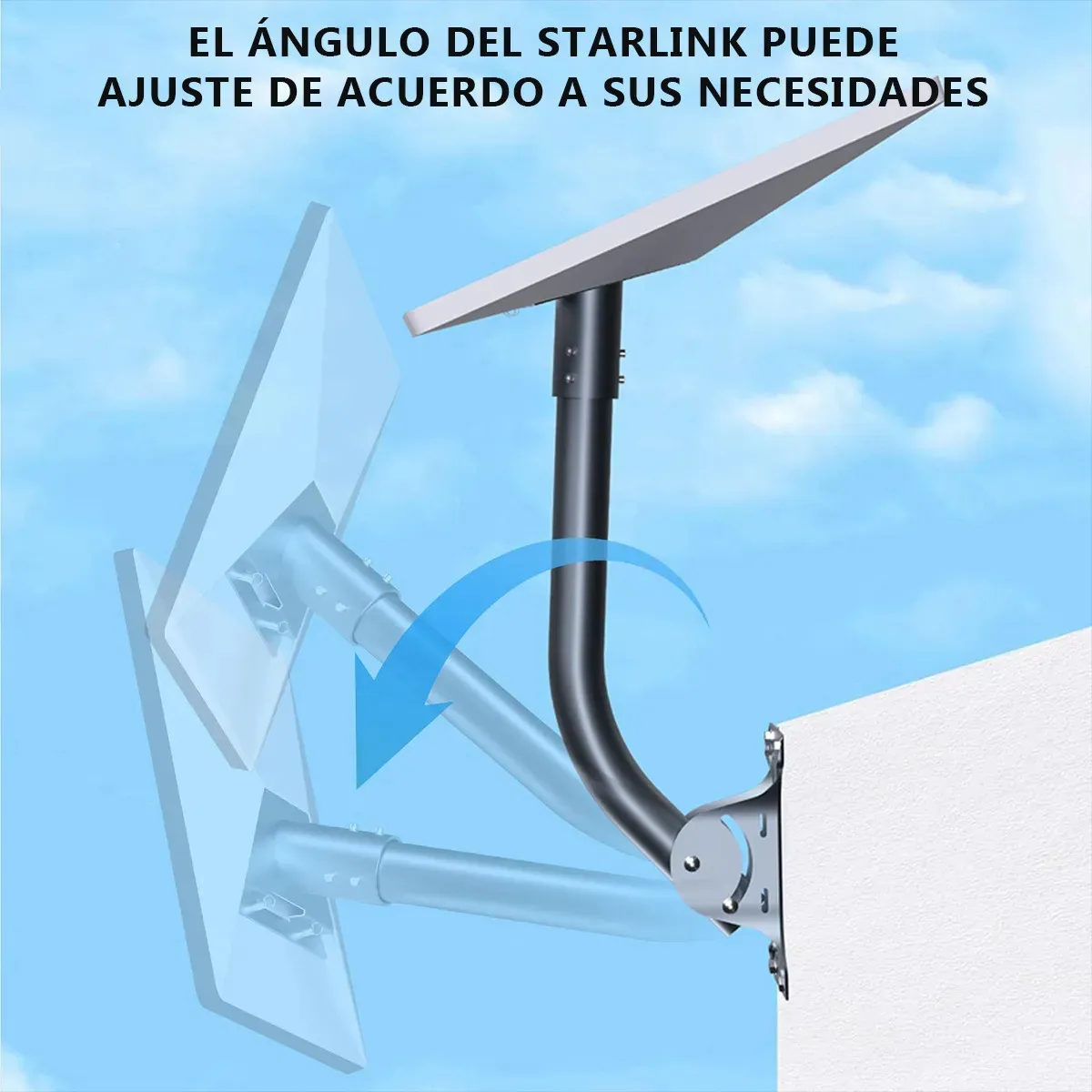 KUANGYE - Soporte Estable Para Antena Starlink V4  Gen 3+ Kit De Instalación