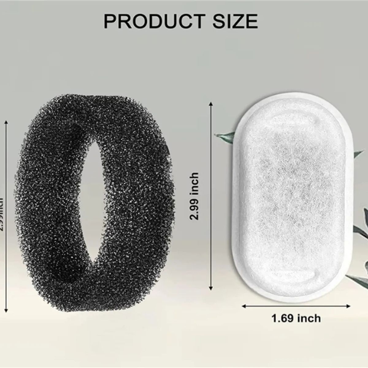 KUANGYE - 8 Filtros Fuente Dispensadores Agua Para Gatos Y 8 Esponjas