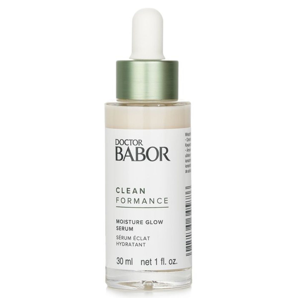 BABOR - Suero Moisture Glow Clean Formance Producto Salón 30ml  Doctor Babor
