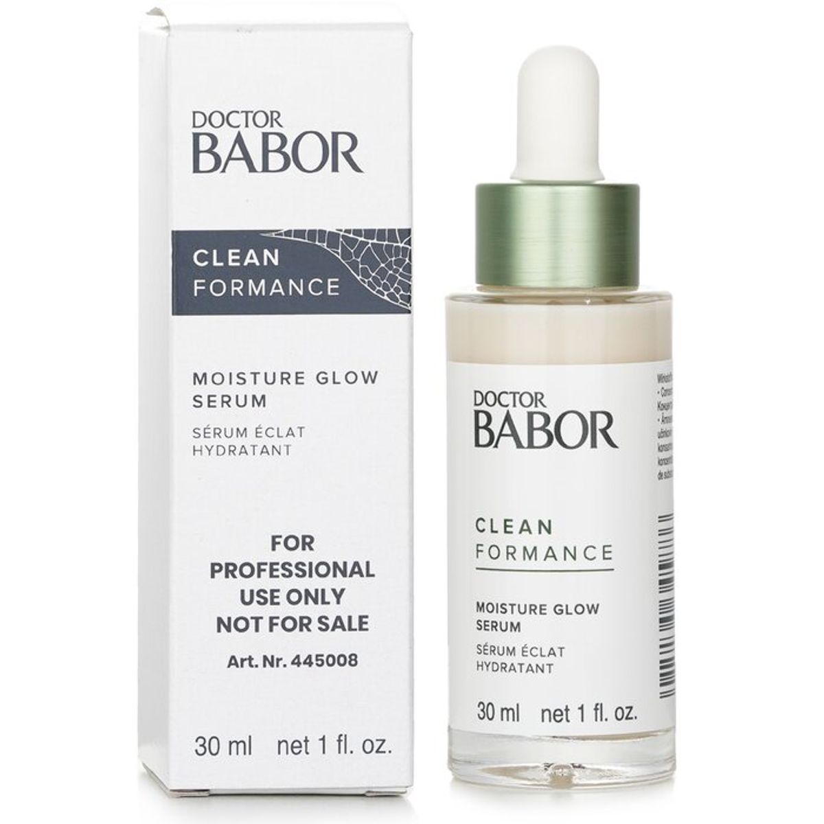 BABOR - Suero Moisture Glow Clean Formance Producto Salón 30ml  Doctor Babor